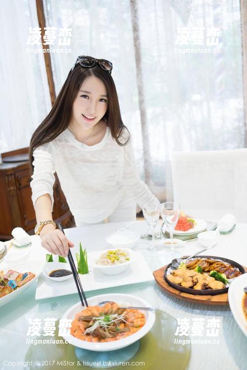 MiStar魅妍社 - 所以说，大奶昔Kyra的私房美图和丝袜太配了，拿来拿来！