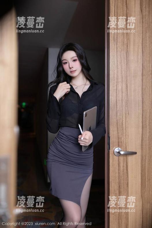Xiuren秀人网 - 林幼一的全套女王！每张图片都像是在说：’跟我来吧‘
