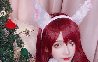 啾小妍Deer化身暗夜猫女，最新COS呼唤所有“夜猫子”来围观，哈哈！